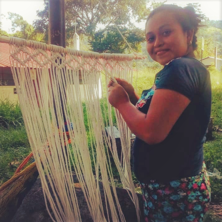 Handmade Macrame Net Shoulder Bag