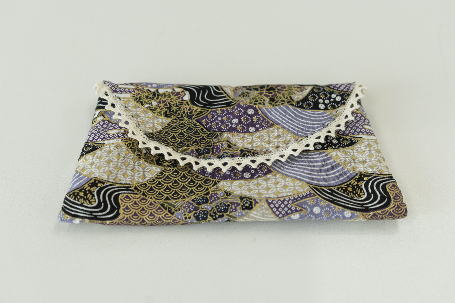 Handcrafted Trapezoid Purse