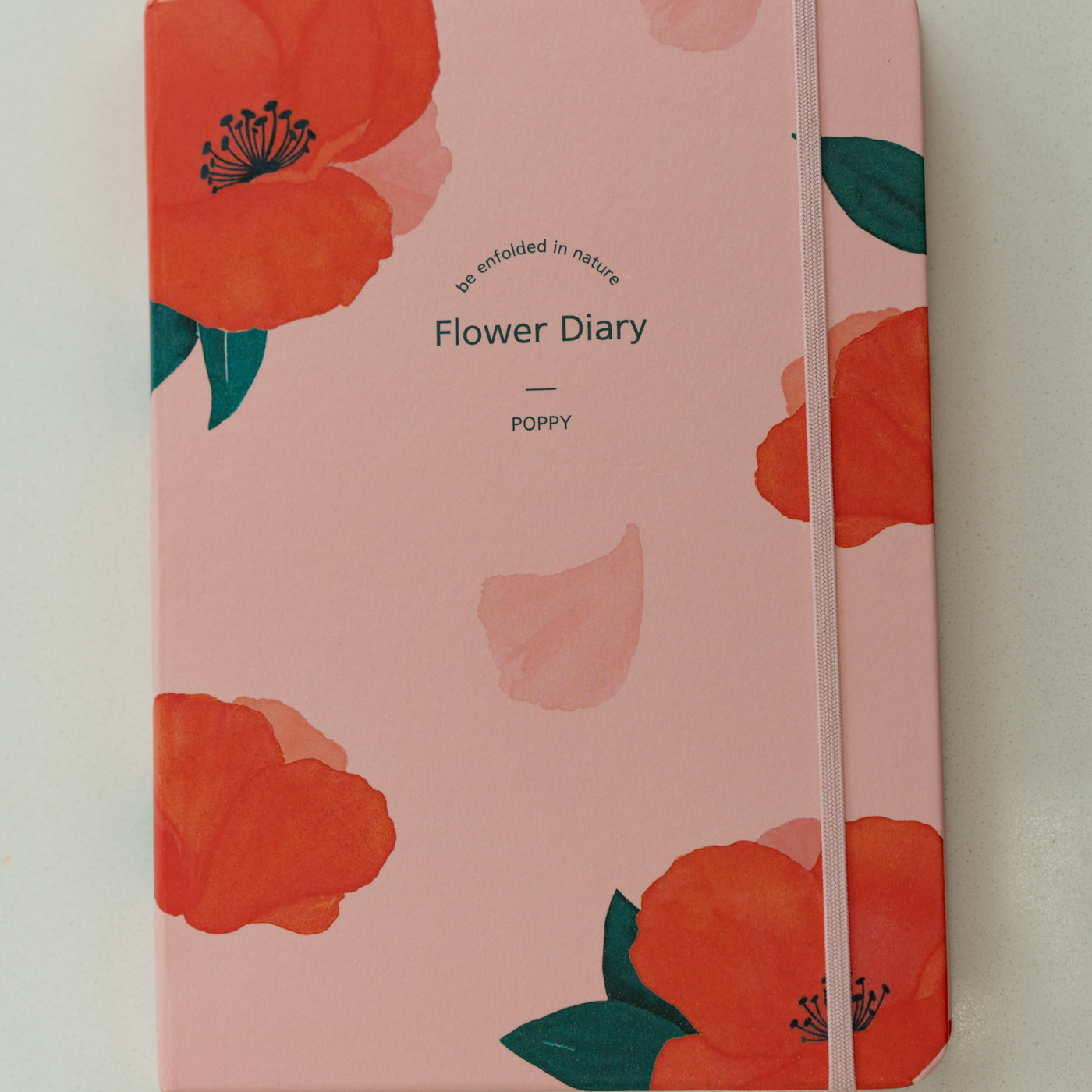 Undated Floral Diary