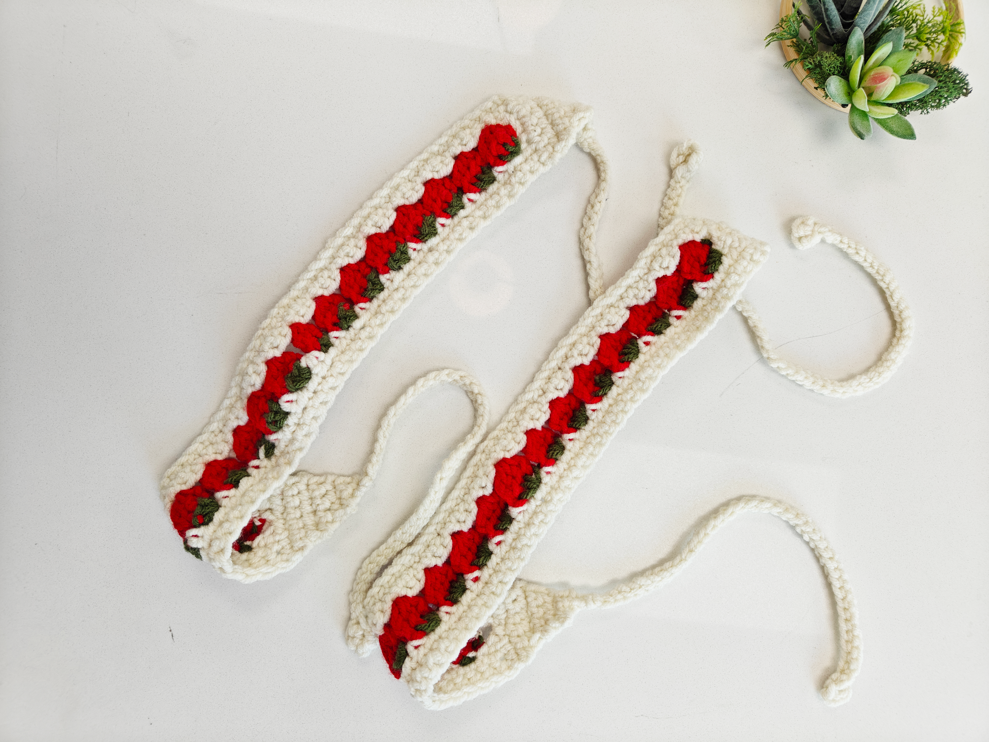 Strawberries & Cream Headbands